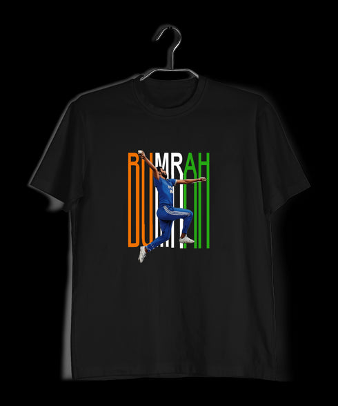 Quirkipedia Bumrah Cricket Sports summer-22 Mens TShirts
